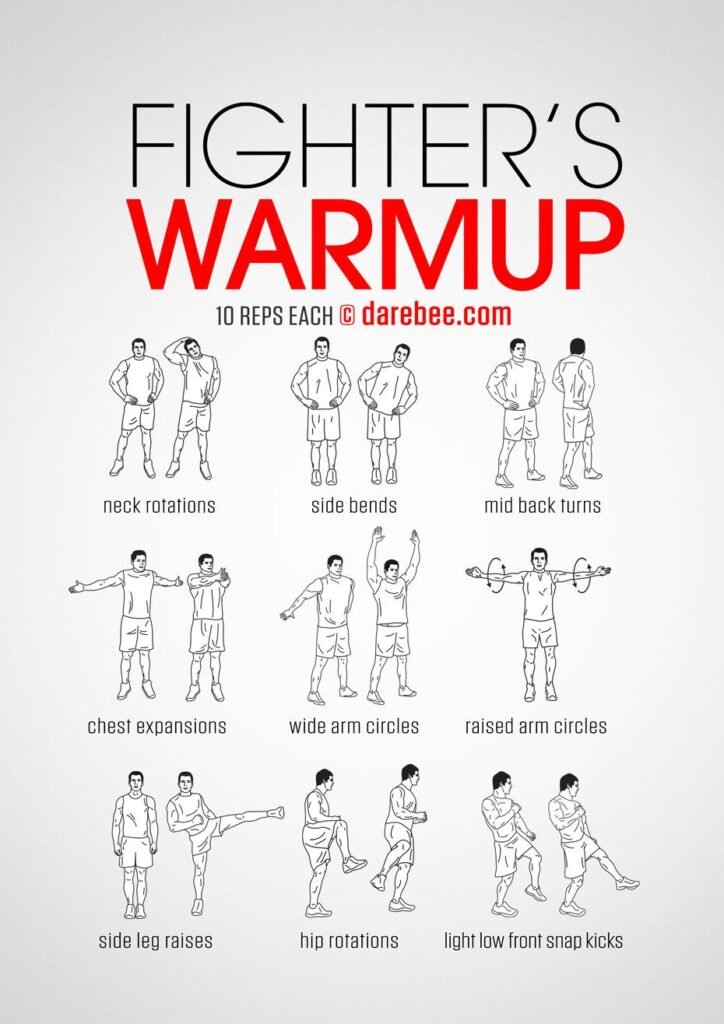 Most Popular Warm-Up Exercises For Beginner MMA Fighters