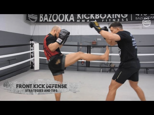 Strategic Use Of The Front Kick In MMA