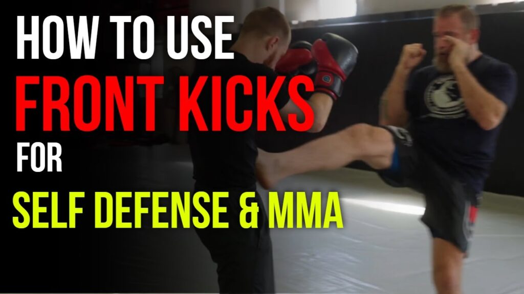 Strategic Use Of The Front Kick In MMA