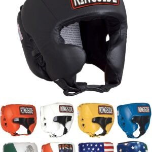 Ringside Competition Boxing Muay Thai MMA Sparring Head Protection Headgear with Cheeks