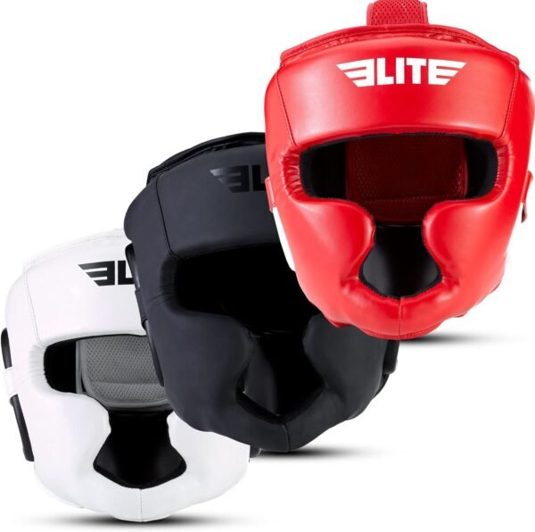 Elite Sports Best Boxing Headgear, Training Sparring Safety Head Guard for MMA, Kickboxing Trainees, Muay Thai, and Boxing for Adult Men