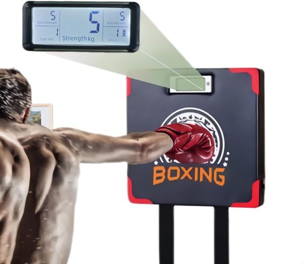 Boxing Strength Tester, Boxing Pads That Display Punching Strength and Punching Speed Frequency/Home Boxing Wall Hanging Machine/Door Boxing Training Equipment/Strength Training Boxing Machine.