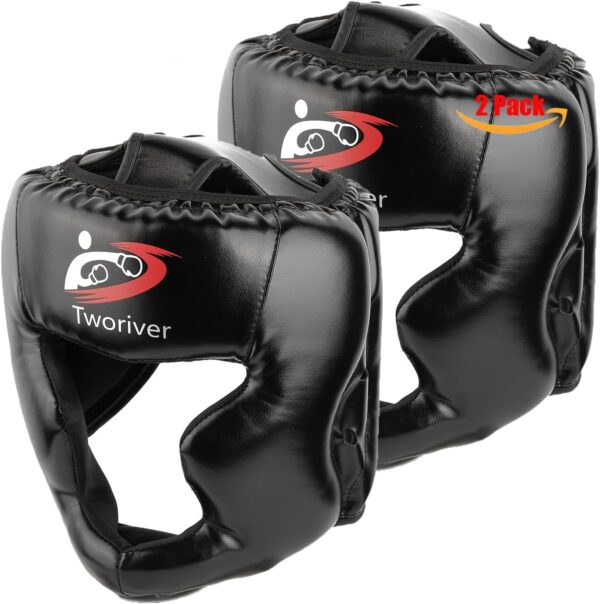 Boxing Headgear, One Size Fits All Ages MMA Headgear, Closed Type Boxing Helmet, Sparring MMA Muay Thai Kick Brace