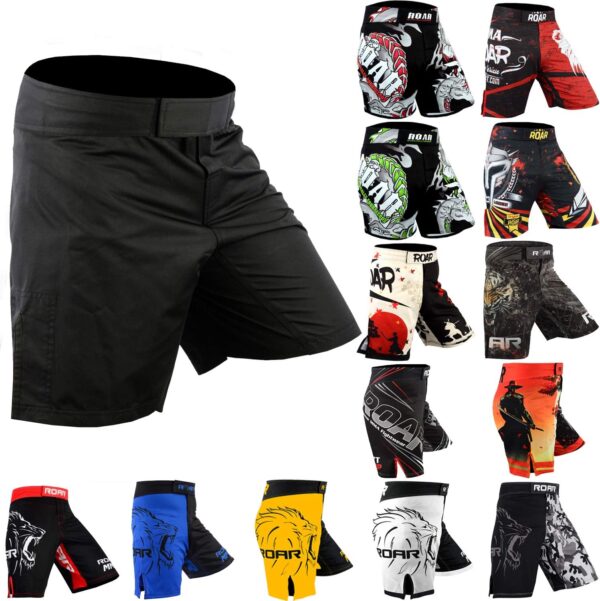 Fight Shorts Grappling Muay Thai BJJ Training Jiu Jitsu No Gi Wear