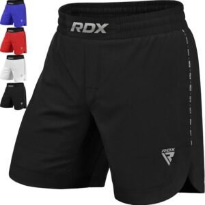 RDX MMA Shorts for Training & Kickboxing – Fighting Shorts for Martial Arts, Cage Fight, Muay Thai, BJJ, Boxing, Grappling