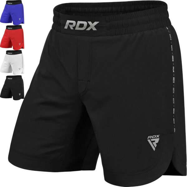 RDX MMA Shorts for Training & Kickboxing – Fighting Shorts for Martial Arts, Cage Fight, Muay Thai, BJJ, Boxing, Grappling