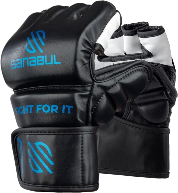 Sanabul Essential MMA Gloves for Men and Women | Professional Fight Gloves for Sparring, Grappling, and Bag Training | Trusted by Pro Fighters