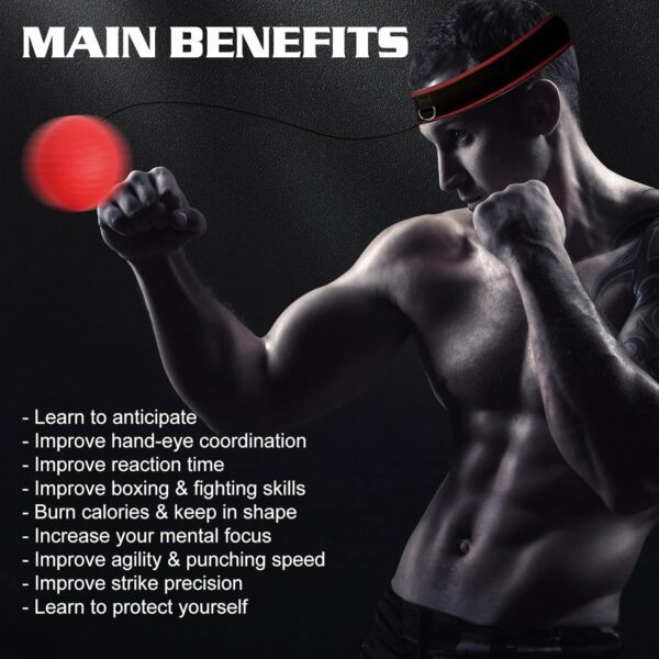 Enhance Your Skills: Boxing Reflex Ball Headband Set Review - Image 4