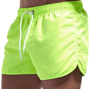 Mens Shorts 9 Beach Drawstring Color Men Shorts Sports Waist Mid Men's Casual Shorts Polo Shorts for Men Big and