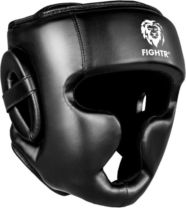 FIGHTR® Boxing Headgear with Best fit | Boxing Helmet Guard for Sparring | Adjustable Size for Boxing, MMA, Muay Thai, Kickboxing & Martial Art