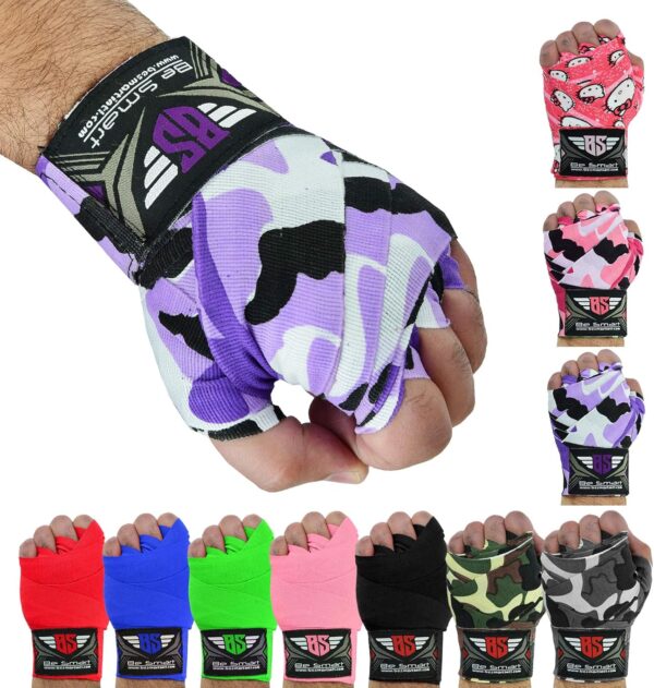 Boxing Hand Wraps 180" Wrist Bandages Fist Inner Gloves MMA,UFC, Muay Thai Pair