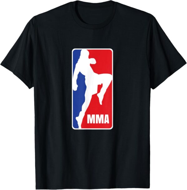MMA Mixed Martial Arts Retro Fighting Fan Logo T-Shirt
