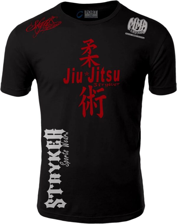 Jiu Jitsu Stryker Fight Gear MMA BJJ nhb Adult Shorts Sleeve T Shirt Top