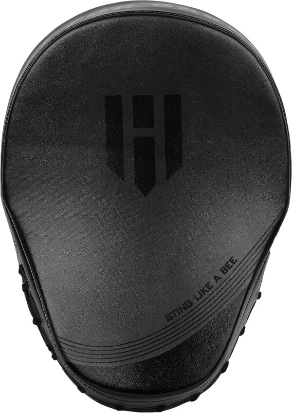 Hawk Sports Punching Mitts for Men, Women, & Kids, Leather Focus Mitts for Martial Arts & Boxing Training, Curved Punch Mitts for Karate, Kickboxing, Krav MAGA, Muay Thai & Taekwondo