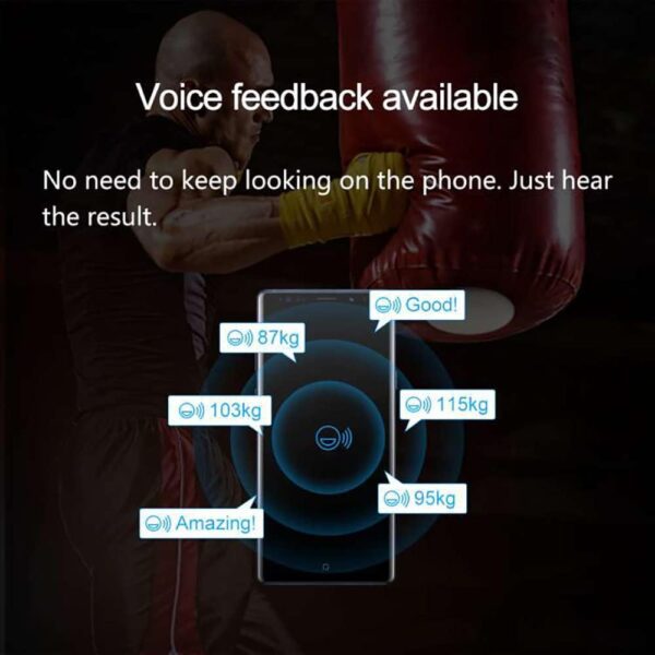 Smart Force Tracker Punching Bag Power Meter Speed Test Boxing Kick Sensor Dynamometer Training Strike striketec PIQ