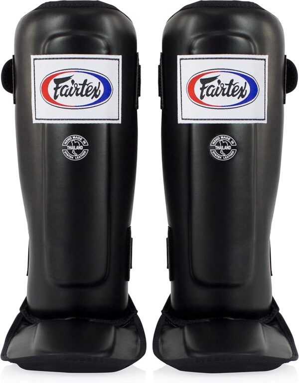 Fairtex SP3 Muay Thai Shin Guards for Men, Women, Kids | MMA Training, Kickboxing | Premium, Lightweight & Durable |Avoid shin splints During Training, Sparring