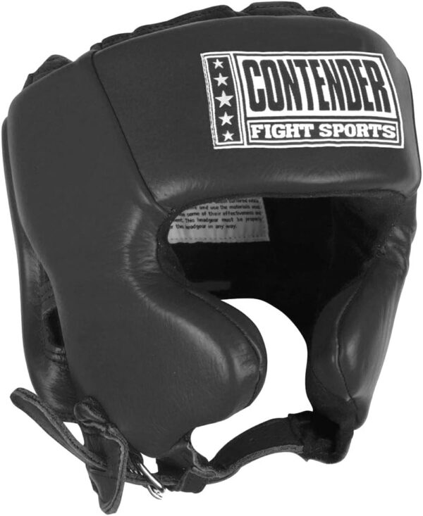 Contender Fight Sports Competition Boxing Muay Thai MMA Sparring Head Protection Headgear with Cheeks