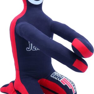 Grappling Dummy MMA Jiu Jitsu – BJJ Grappling Wrestling Dummy – MMA Dummy for Multiple Drills (UNFILLED-for Adults)